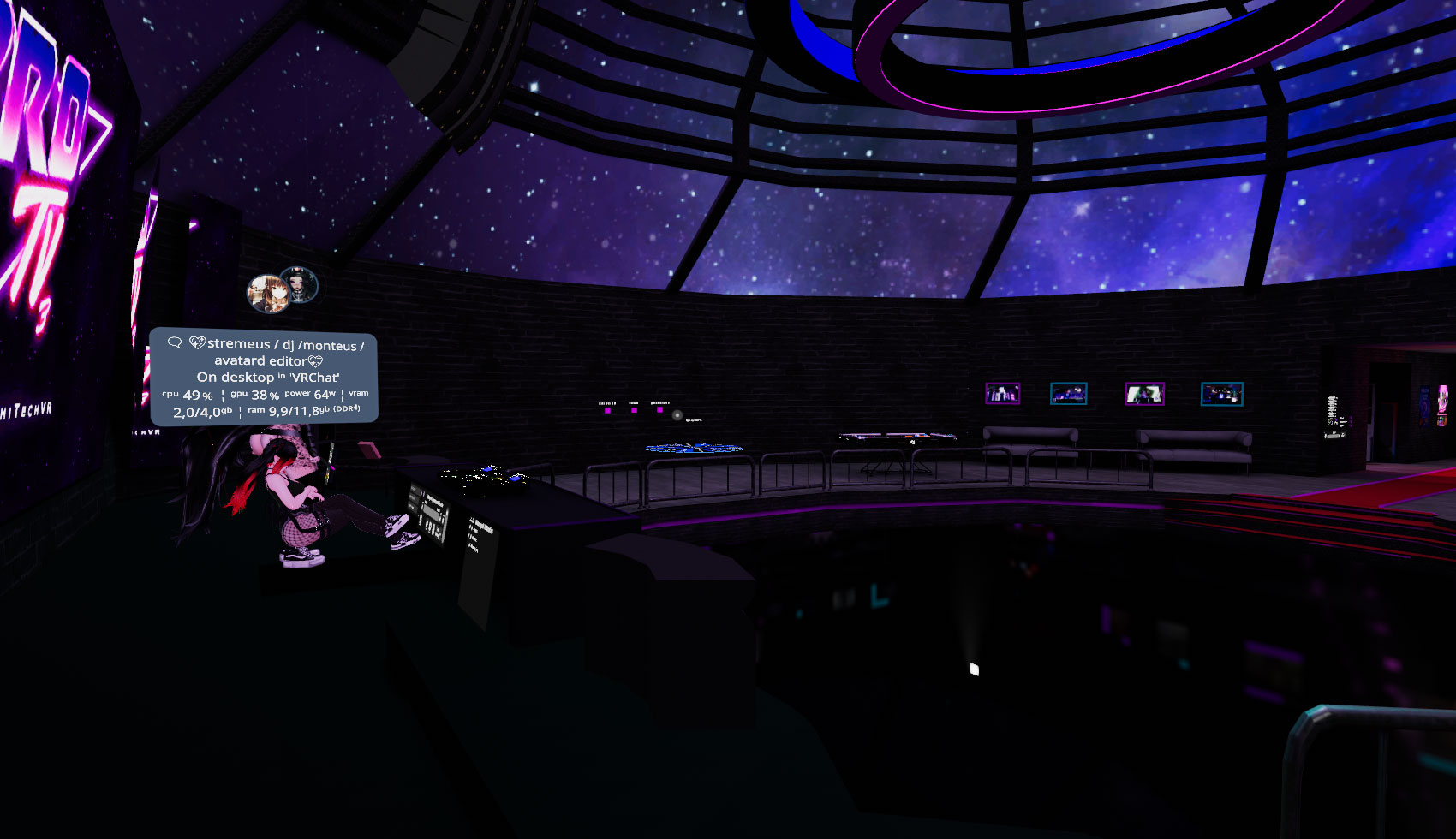 Neon’s Night Club - мир VRChat